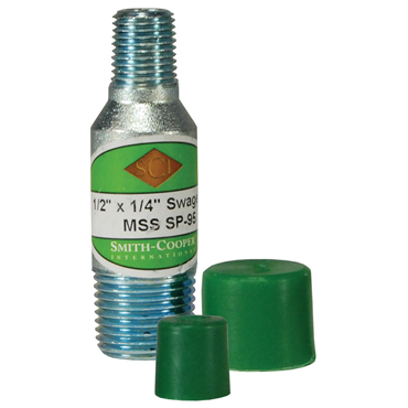 Zinc Plated Schedule 80 Concentric Nipple